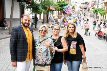 Máxima expectación en la bajada de la Virgen del Pino (Foto Antonio Alí)